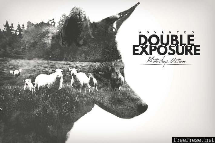 Advanced Double Exposure - Photoshop Action