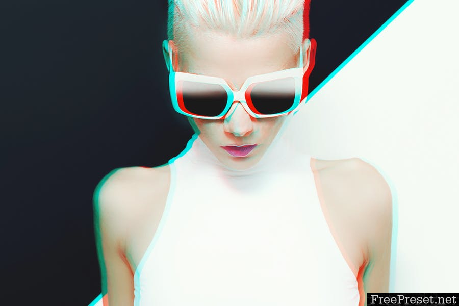 Anaglyph Photoshop Actions V1
