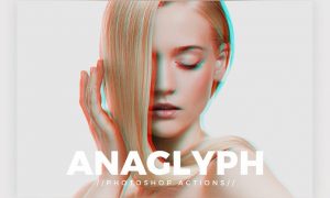 Anaglyph Photoshop Actions V1