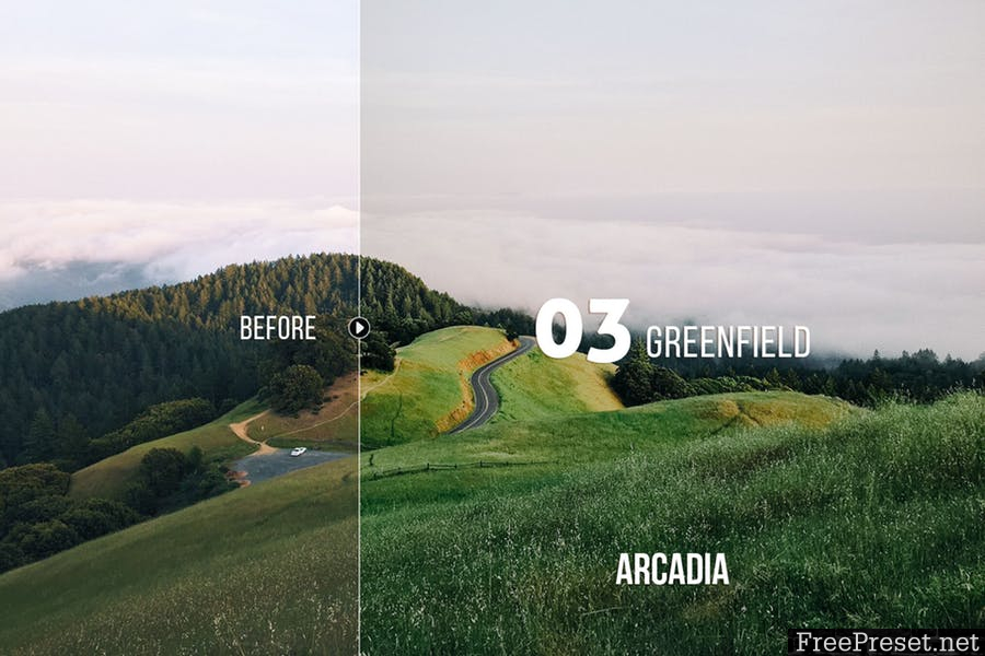 Arcadia Landscape Presets for Lightroom & ACR