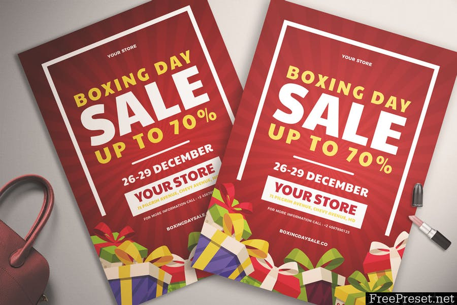 Boxing Day Sale Flyer Vol. 01 2L32BY