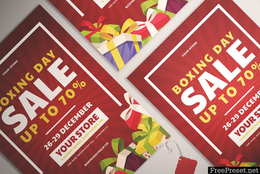 Boxing Day Sale Flyer Vol. 01 2L32BY