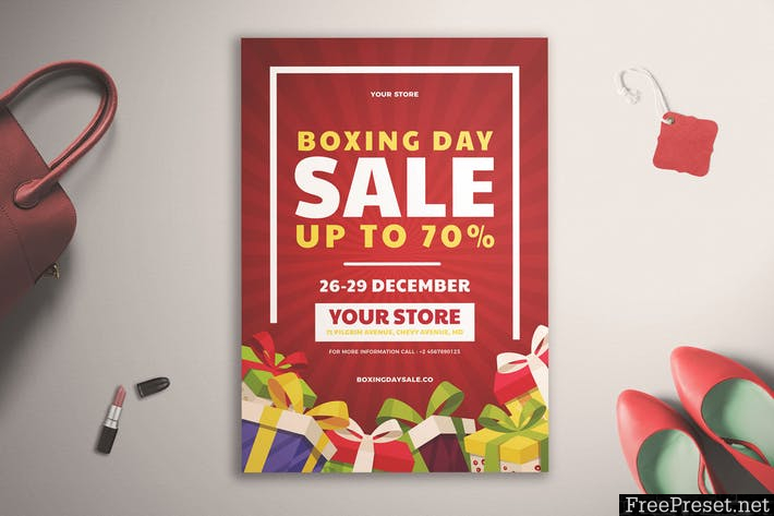 Boxing Day Sale Flyer Vol. 01 2L32BY