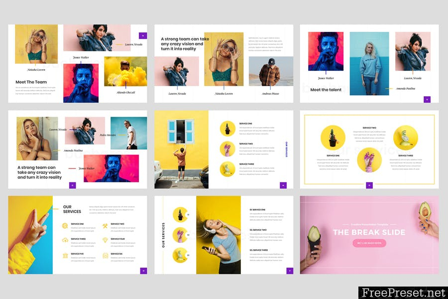 Bucharest - Creative PowerPoint Template PYNNU8 - PPTX