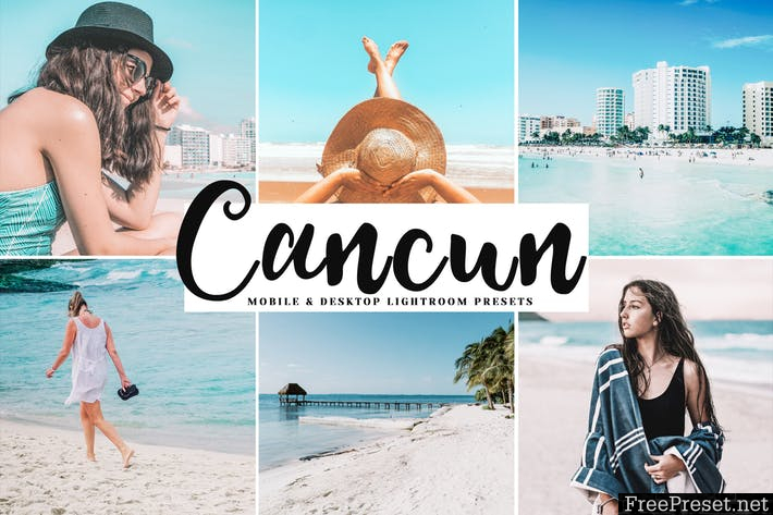 Cancun Mobile & Desktop Lightroom Presets