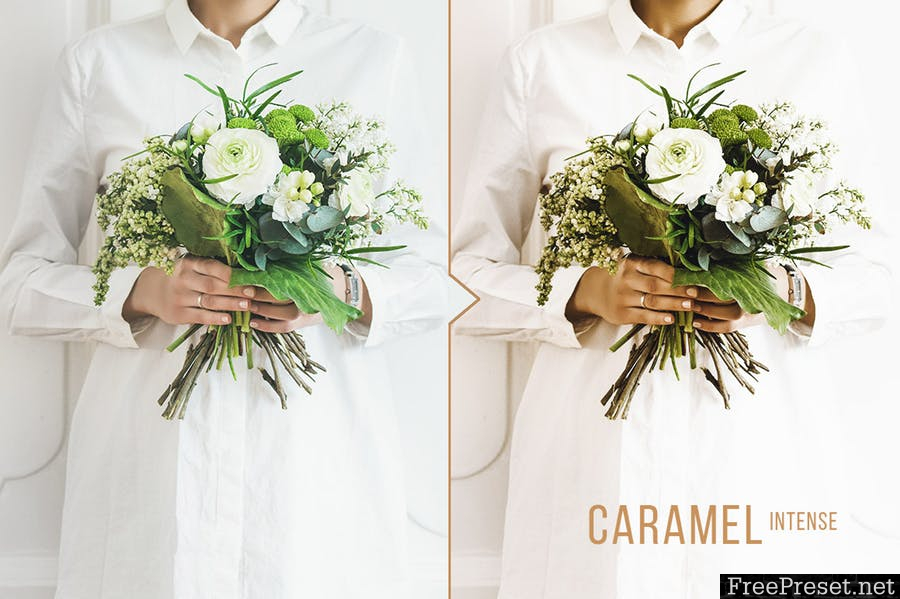 Caramel Wedding Photoshop Action B6TYSH