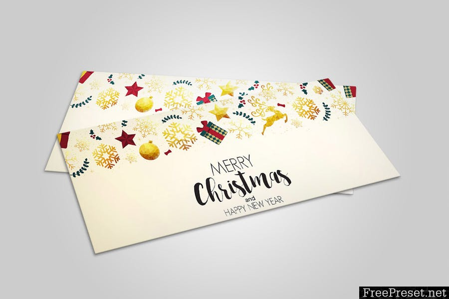 Christmas colorful greeting cards - AI, EPS, JPG, PDF, PSD
