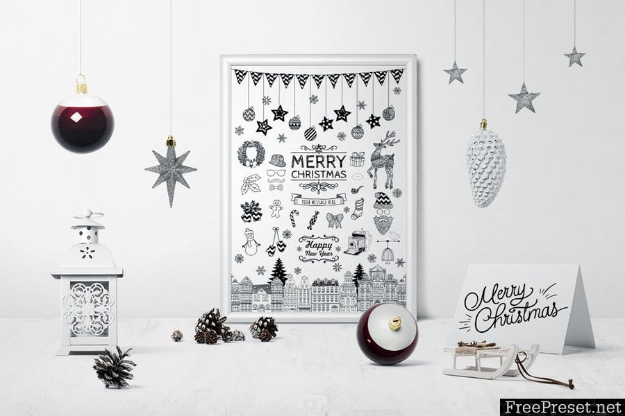 Christmas Graphic Bundle L52HYH - EPS, AI, PNG, JPG, PSD