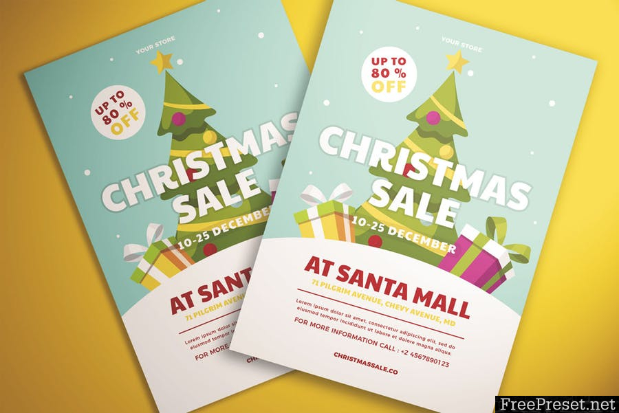 Christmas Sale Flyer Vol. 01 - QM7Y4U