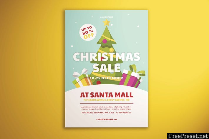 Christmas Sale Flyer Vol. 01 - QM7Y4U