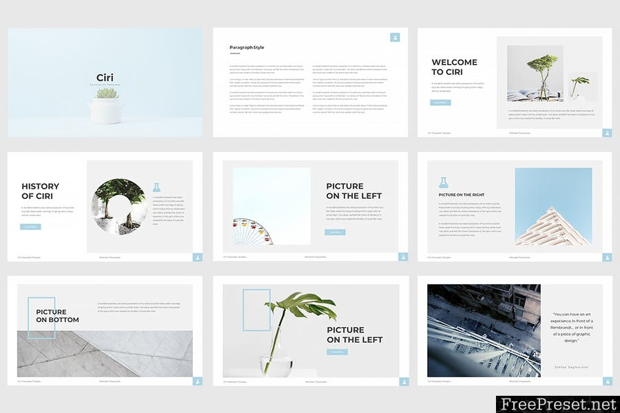 Ciri Powerpoint Template 6JQFHA - PPT, PPTX