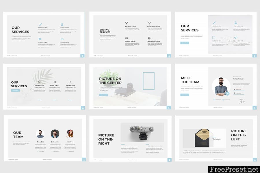 Ciri Powerpoint Template 6JQFHA - PPT, PPTX