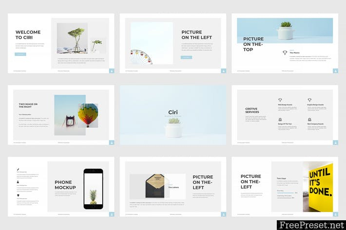 Ciri Powerpoint Template 6JQFHA - PPT, PPTX