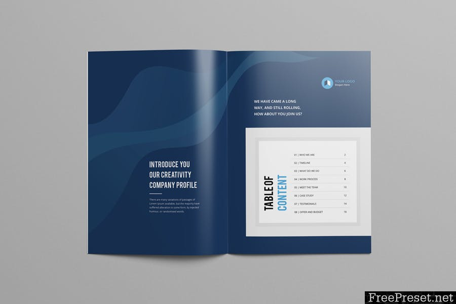 Clean & Modern Multipurpose Brochure V2 3UAP3S - INDD