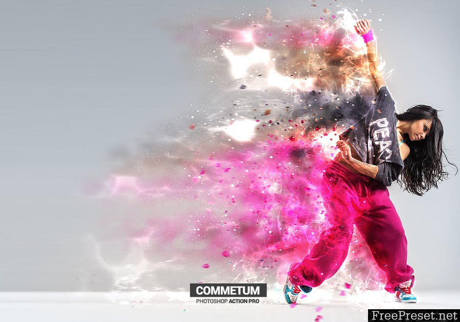 Commetum - Cosmic Tail Photoshop Action 4C6B5L