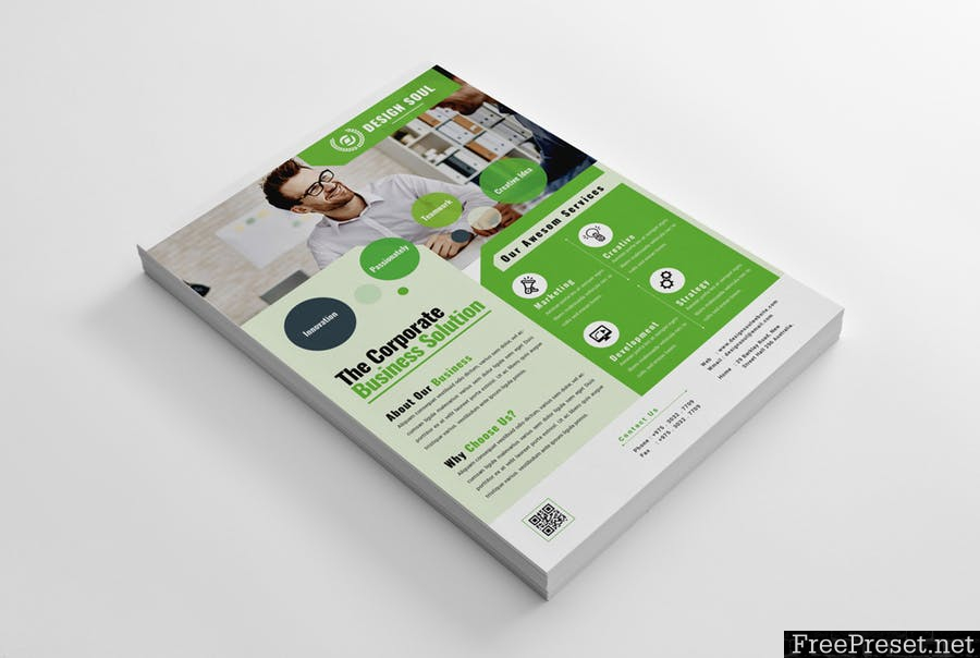 Corporate Flyer TRVKXM - PSD