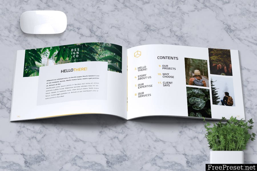Creative Brochure Template A5 Vol. 01 U38DVQ - INDD