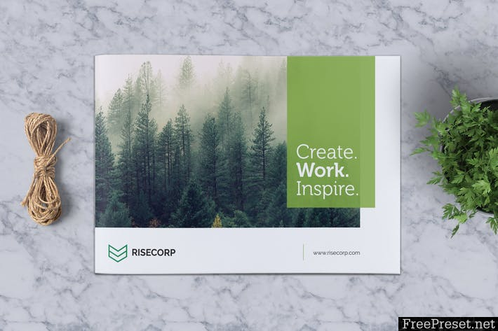 Creative Brochure Template A5 Vol. 25 - QJBEE7 -  INDD