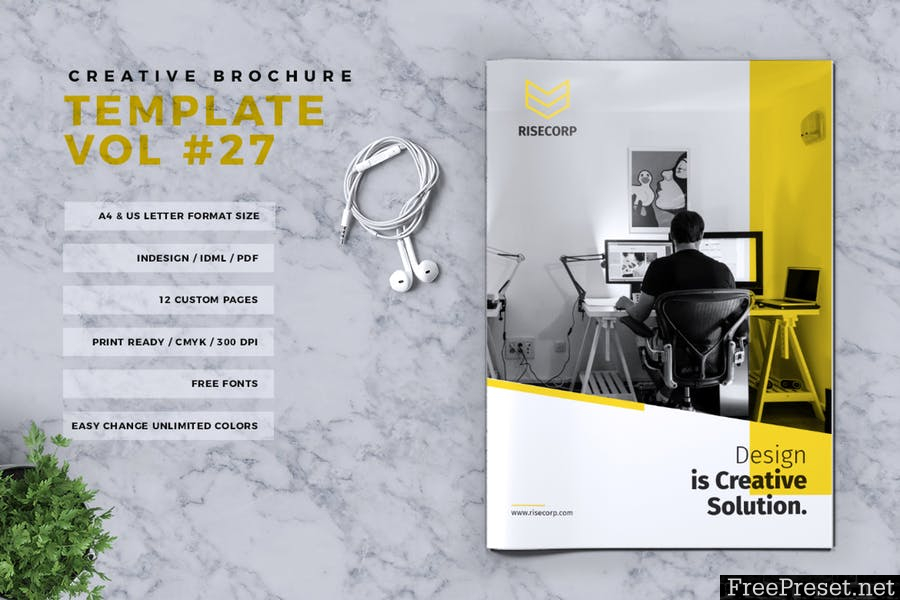 Creative Brochure Template Vol. 27 - AUFY23 - INDD