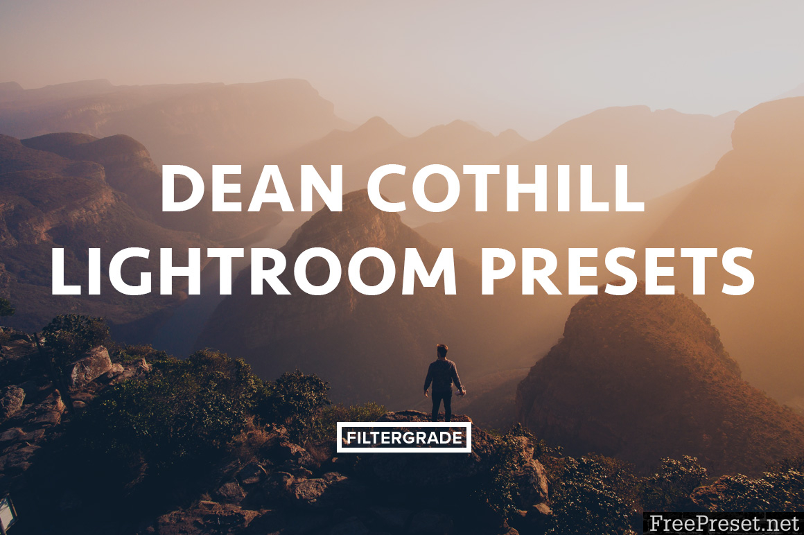Dean Cothill Lightroom Presets