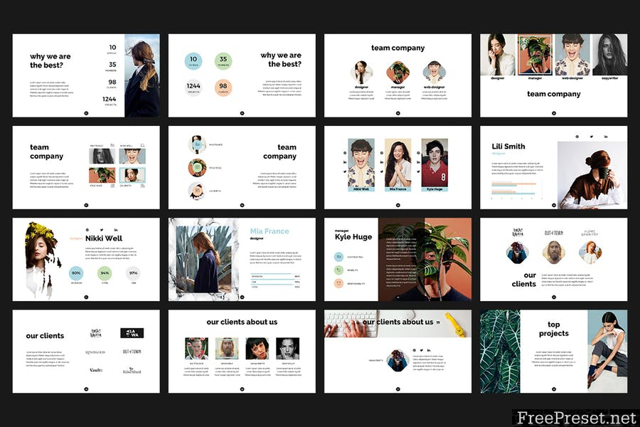 Enjoy PowerPoint Template PRZZJH - PPTX, PPT