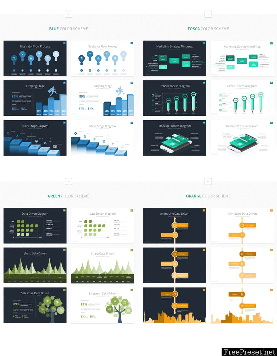 Ever Powerpoint Template QQW26C - PPTX