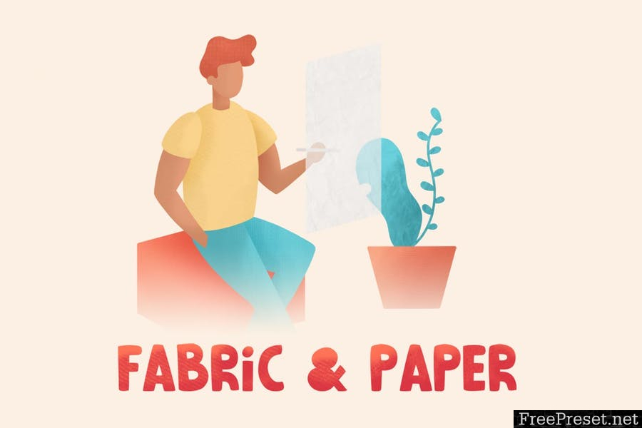 Fabric & Paper Procreate Brushes 3UD7NT9 - PDF