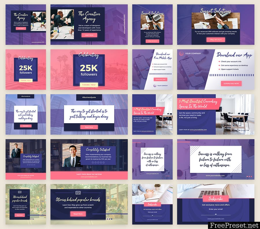 Facebook Banners 52JJHY - PSD