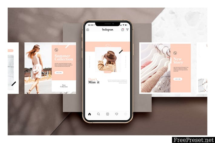 Fashionista Instagram Post Vol.2 BFEGRDJ - PSD, PDF