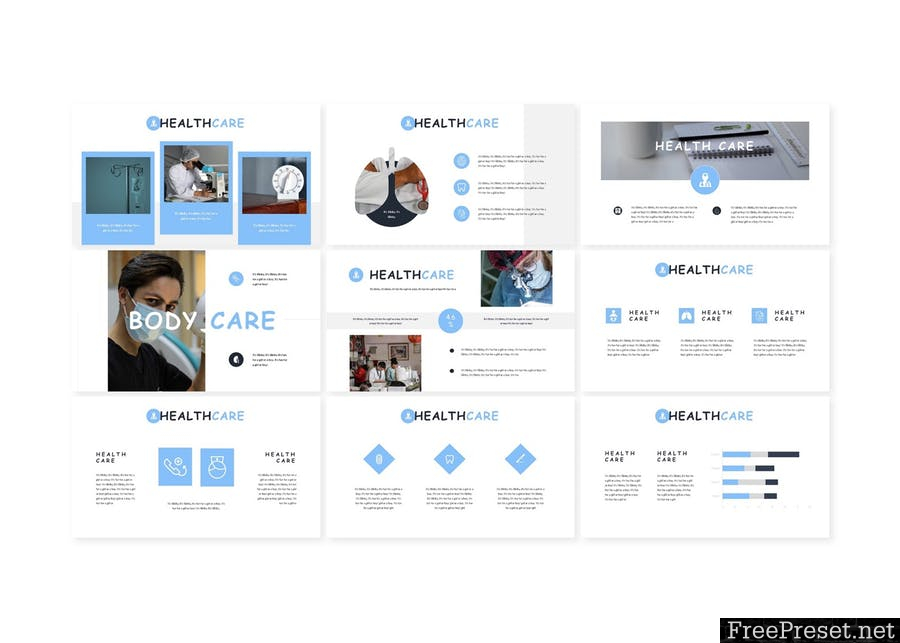 Healthcare - Powerpoint Template U7ZBXLK - PPTX