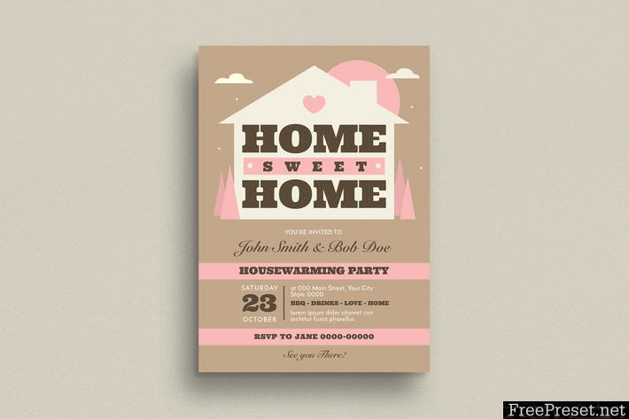 House Warming Invitation/Flyer