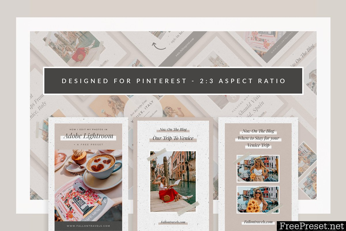 Influencer Pinterest Templates 3796392