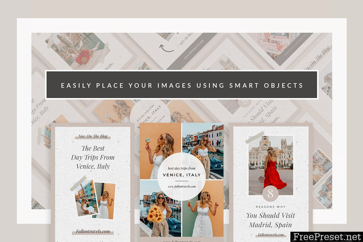 Influencer Pinterest Templates 3796392