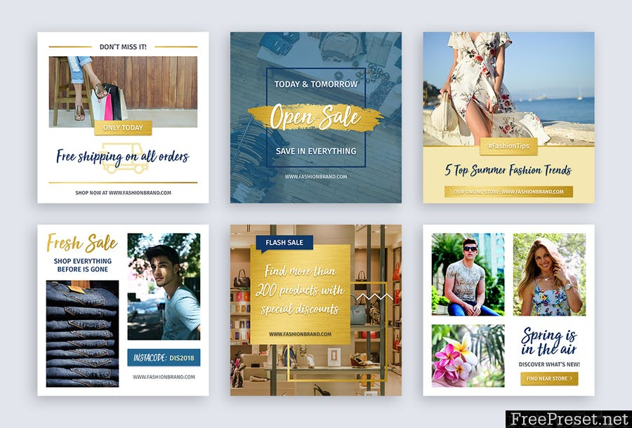 Instagram Banners - 789KAV - PSD