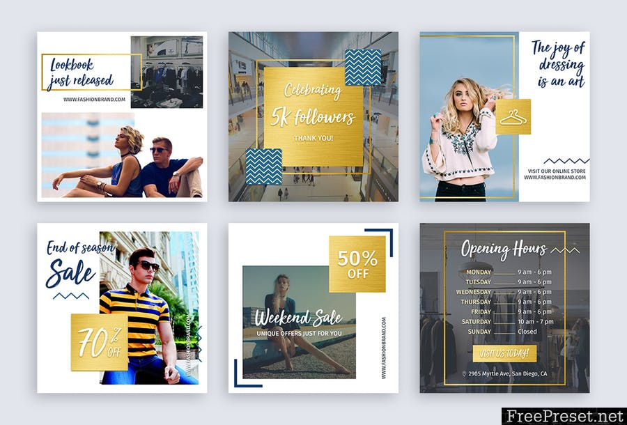 Instagram Banners - 789KAV - PSD