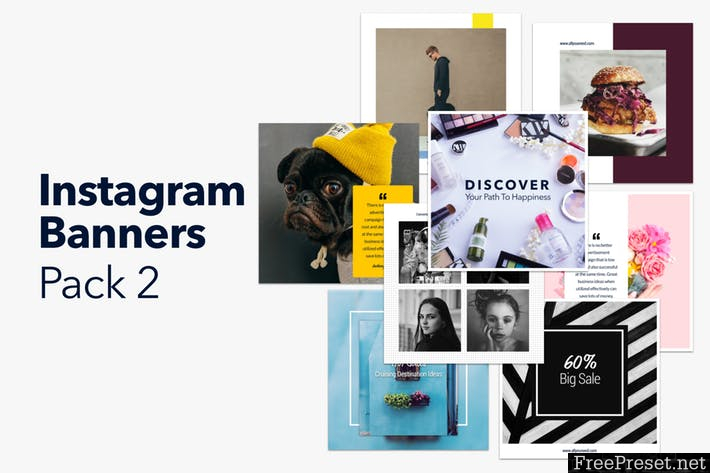 Instagram Banners Pack 2 M55RAL