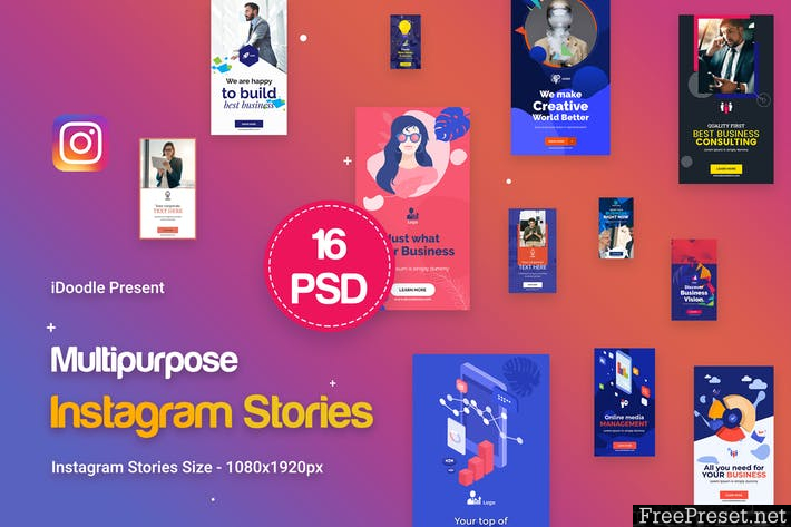 Instagram Stories Multipurpose, Business Ad