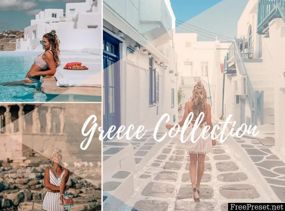 Lisa Homsy Greece Collection Lightroom Presets