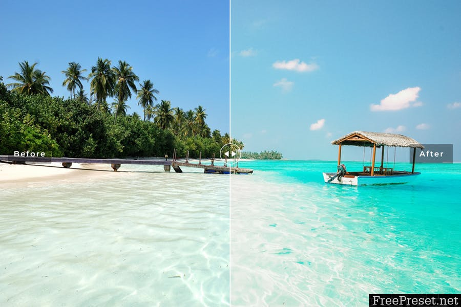 Maldives Mobile & Desktop Lightroom Presets
