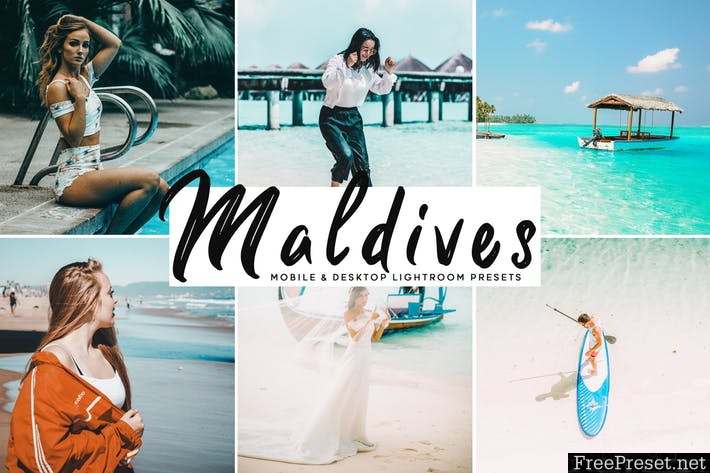 Maldives Mobile & Desktop Lightroom Presets