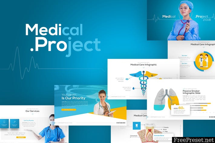 Medipro Medical Presentation Template MH2VT3 - PPTX