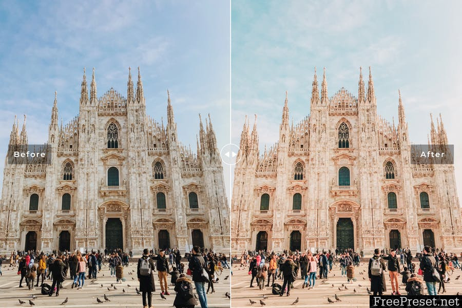 Milan Mobile & Desktop Lightroom Presets