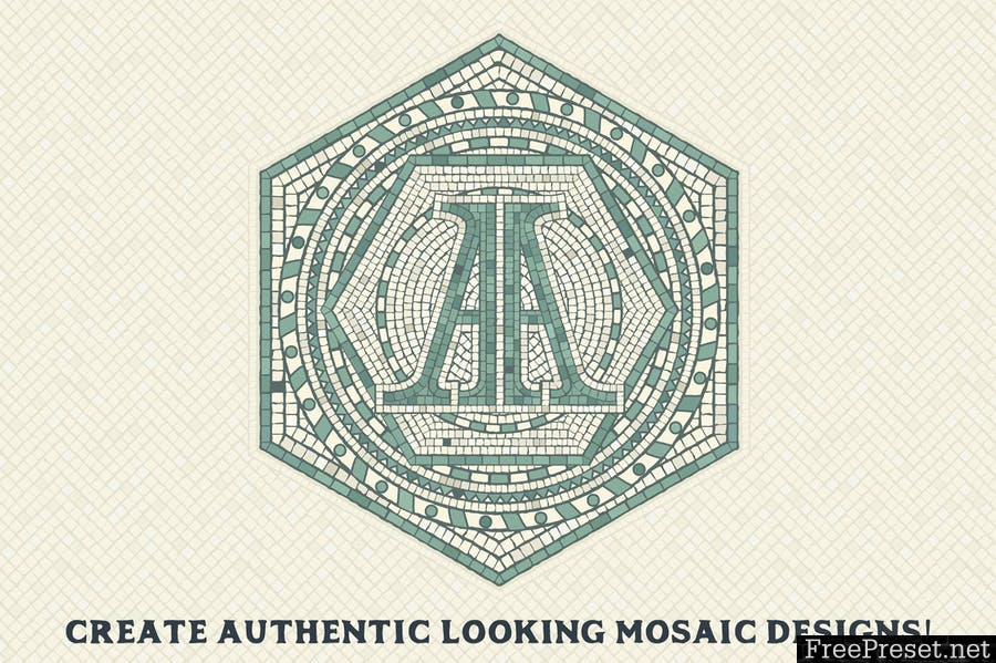 Mosaic Maker - Brushes & Patterns 2XNCE3Z -  AI