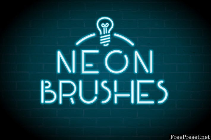 Neon Brushes - EPS, AI