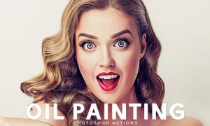 Oil Painting Photoshop Actions VGLWGA