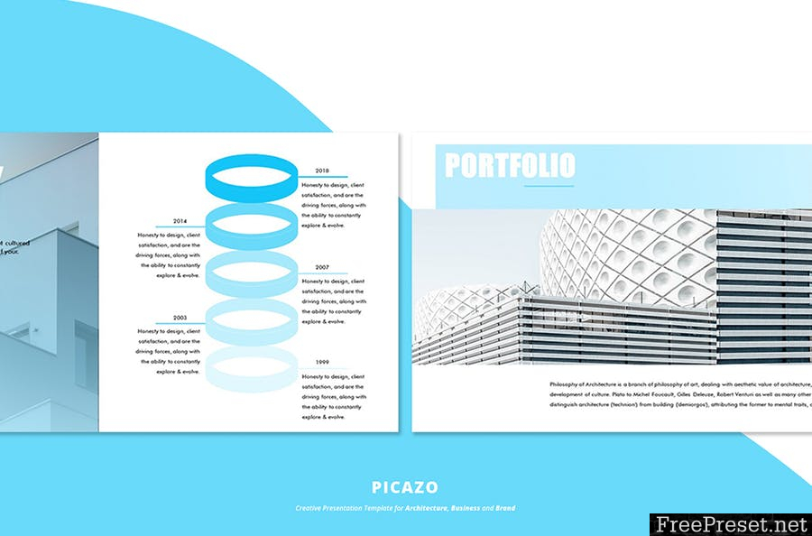 Picazo - Architecture Powerpoint Template - PPTX