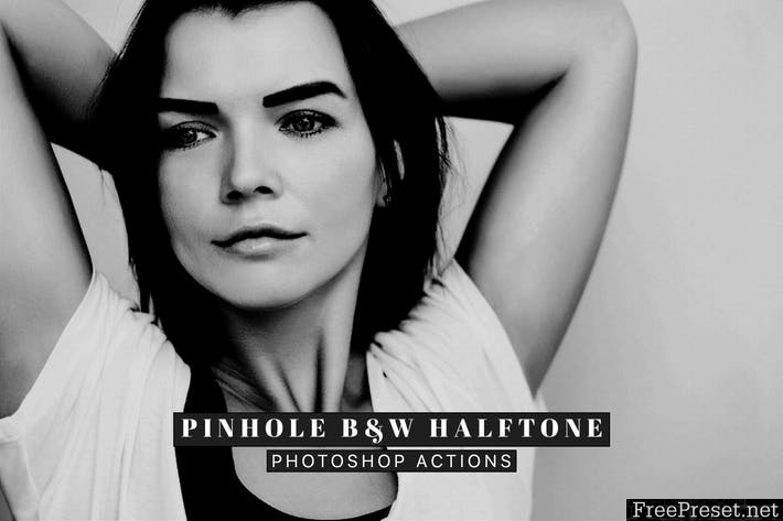 Pinhole Halftone Photoshop Actions 8Y9F69