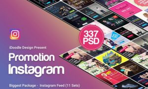 Promotion Instagram Banners Ads - 337 PSD - EJ4PRH