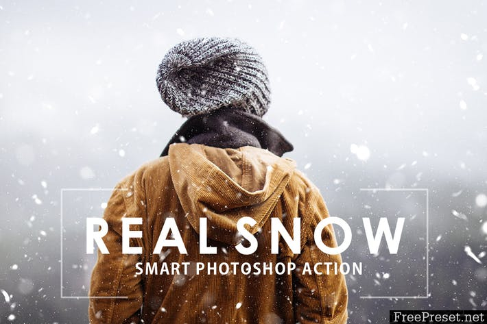 Real Snow Photoshop Action 7WY7Y7