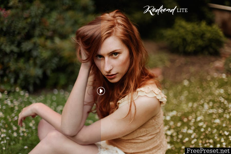 Redhead Photoshop Action D95NKW